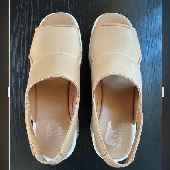 Joanie III Slingback Sandals Honest Beige, White - Picture 9 of 16